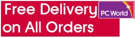 Free delivery on everything at PC World